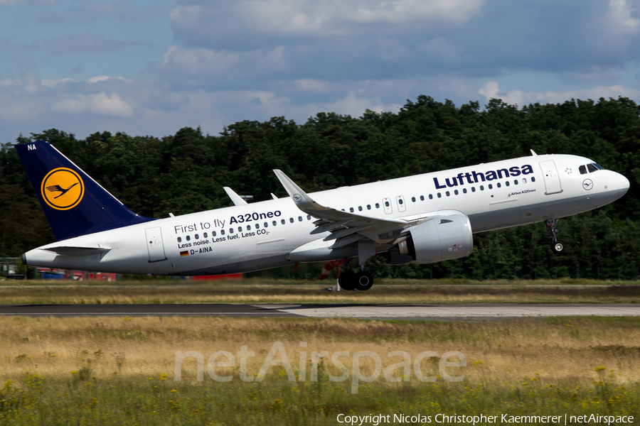 Lufthansa Airbus A320-271N (D-AINA) | Photo 158785