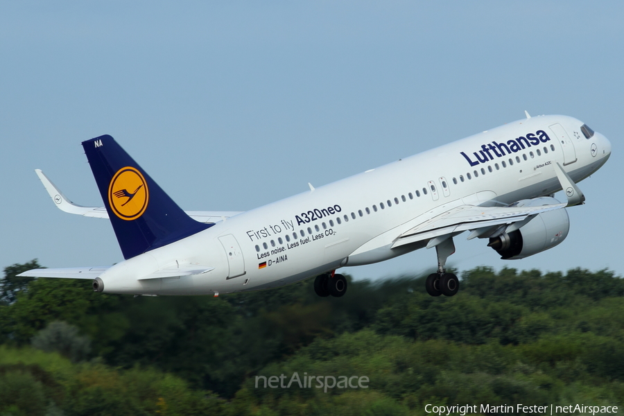 Lufthansa Airbus A320-271N (D-AINA) | Photo 120283