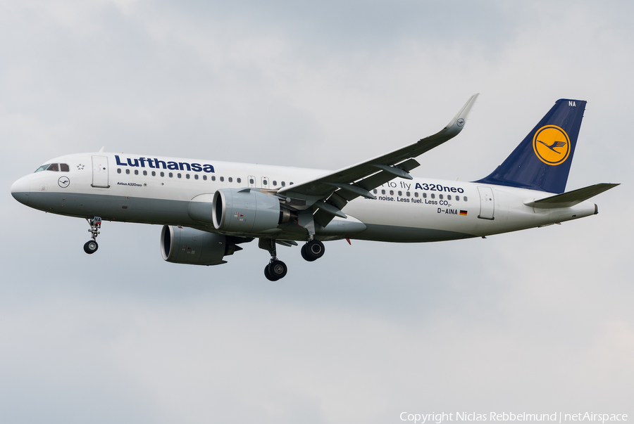Lufthansa Airbus A320-271N (D-AINA) | Photo 337810
