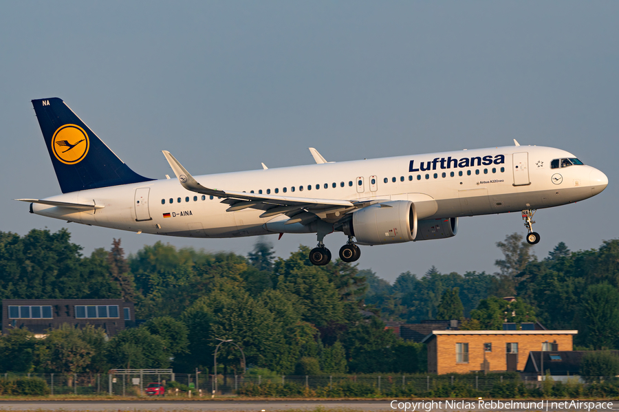 Lufthansa Airbus A320-271N (D-AINA) | Photo 522290