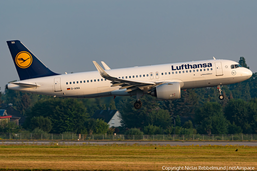 Lufthansa Airbus A320-271N (D-AINA) | Photo 522291
