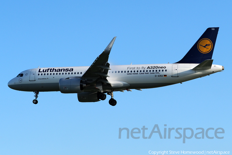 Lufthansa Airbus A320-271N (D-AINA) | Photo 190271