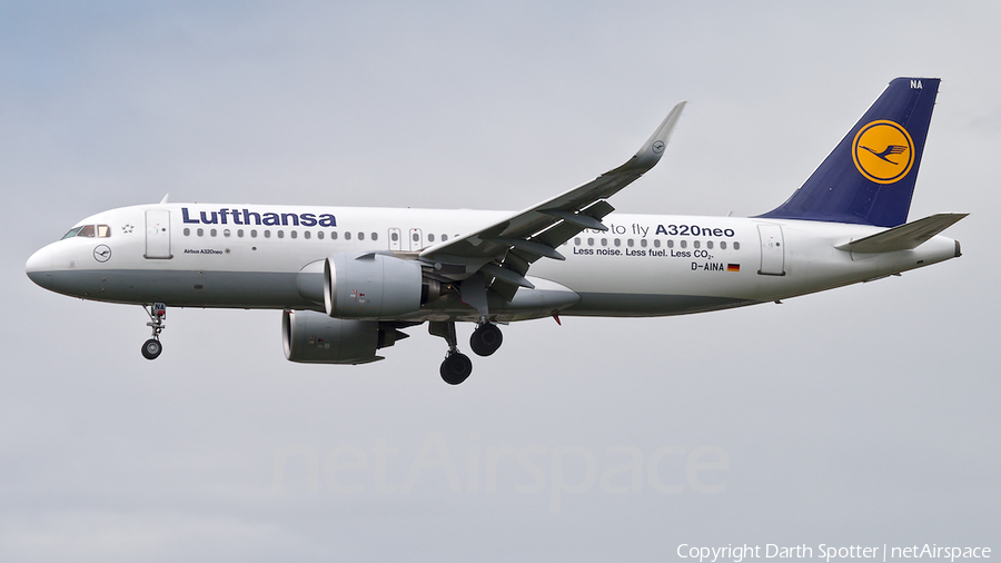 Lufthansa Airbus A320-271N (D-AINA) | Photo 372348