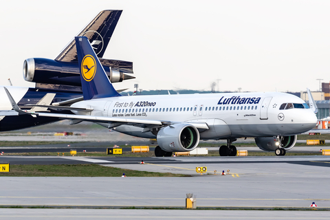 Lufthansa Airbus A320-271N (D-AINB) at  Frankfurt am Main, Germany