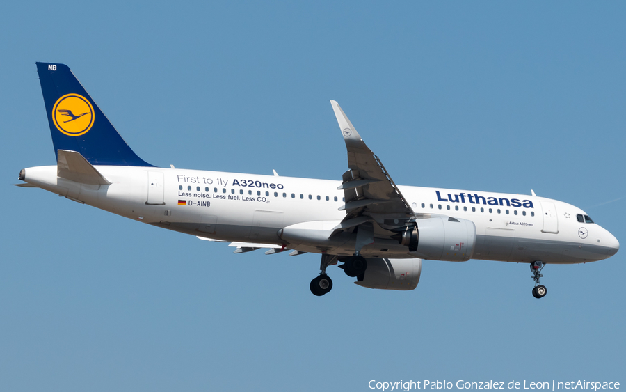 Lufthansa Airbus A320-271N (D-AINB) | Photo 337089