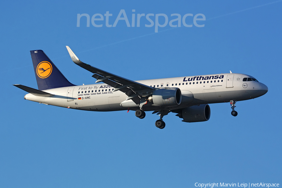 Lufthansa Airbus A320-271N (D-AINC) | Photo 155811