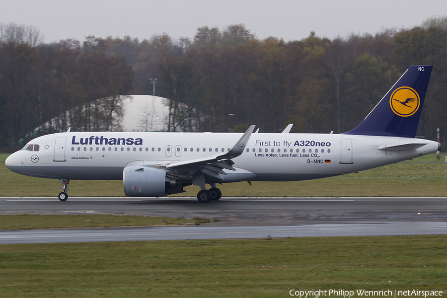 Lufthansa Airbus A320-271N (D-AINC) | Photo 130754