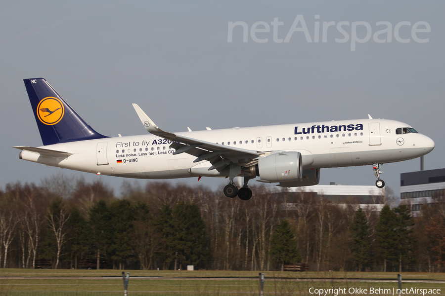 Lufthansa Airbus A320-271N (D-AINC) | Photo 157923