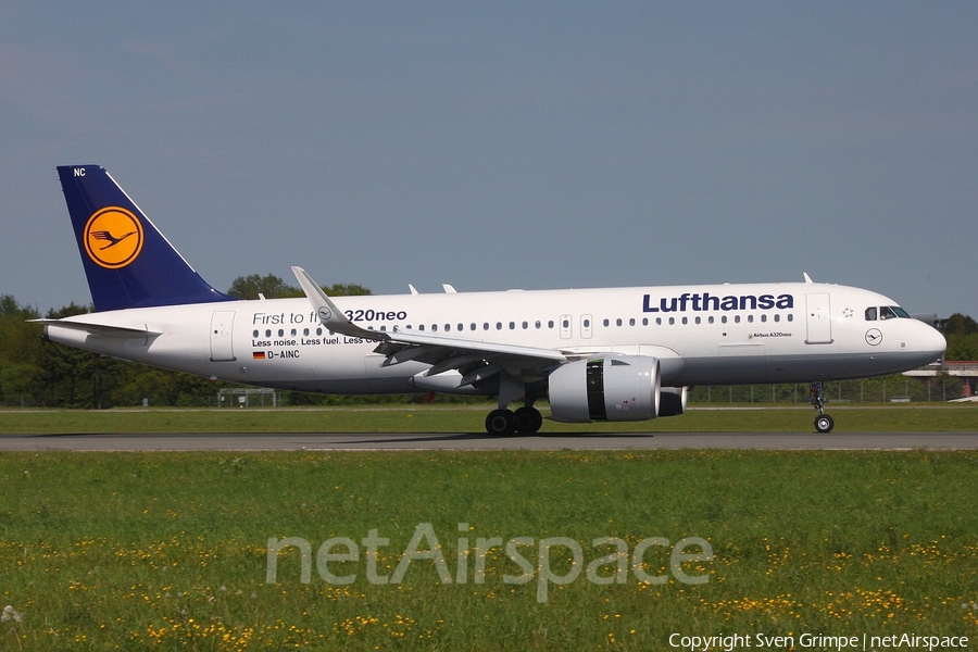 Lufthansa Airbus A320-271N (D-AINC) | Photo 164436