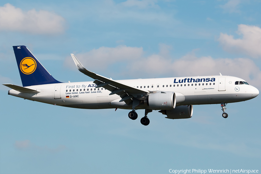 Lufthansa Airbus A320-271N (D-AINC) | Photo 172868