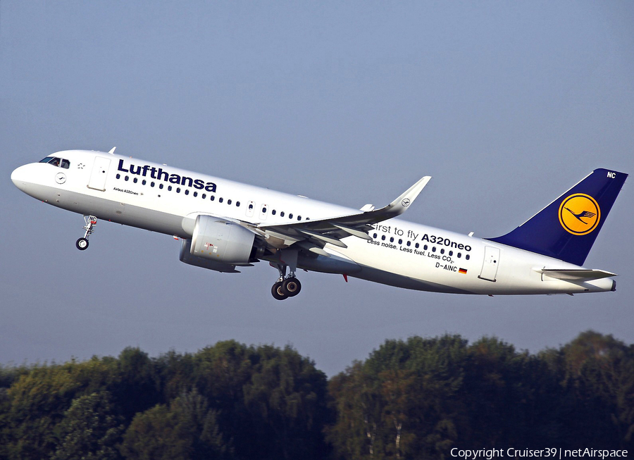 Lufthansa Airbus A320-271N (D-AINC) | Photo 192000