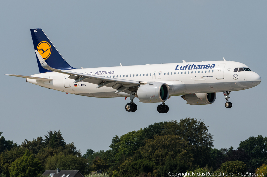 Lufthansa Airbus A320-271N (D-AINC) | Photo 344412