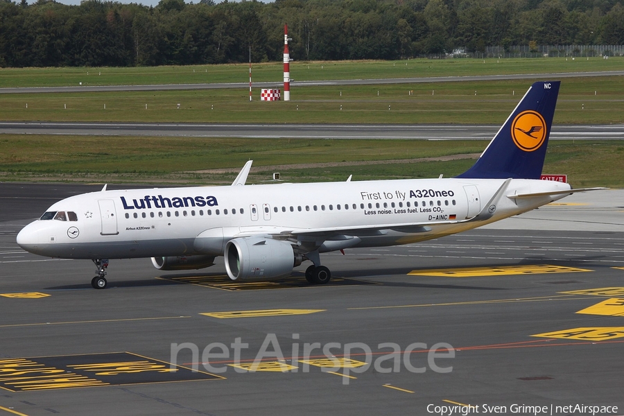 Lufthansa Airbus A320-271N (D-AINC) | Photo 357140