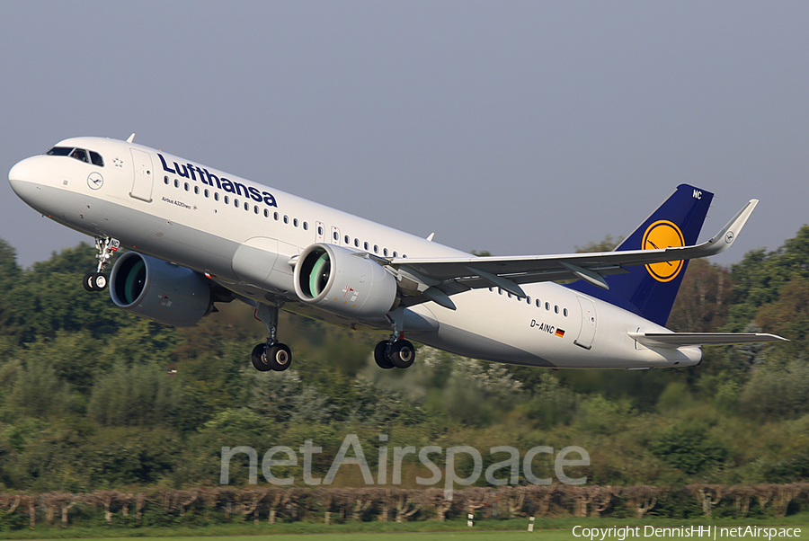 Lufthansa Airbus A320-271N (D-AINC) | Photo 420748