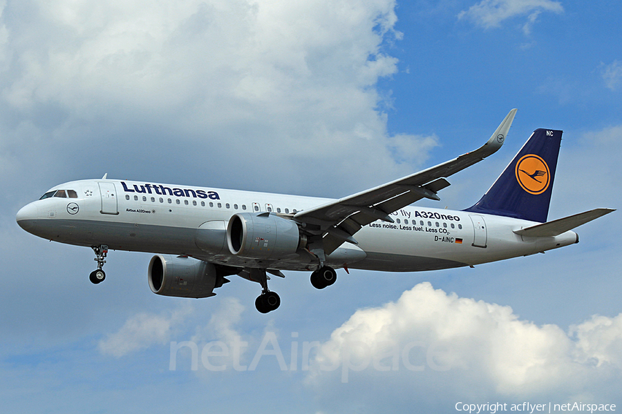 Lufthansa Airbus A320-271N (D-AINC) | Photo 255440