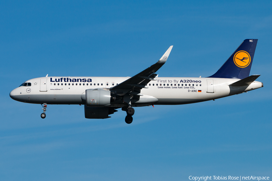 Lufthansa Airbus A320-271N (D-AINC) | Photo 303093