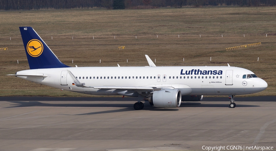 Lufthansa Airbus A320-271N (D-AIND) | Photo 671947