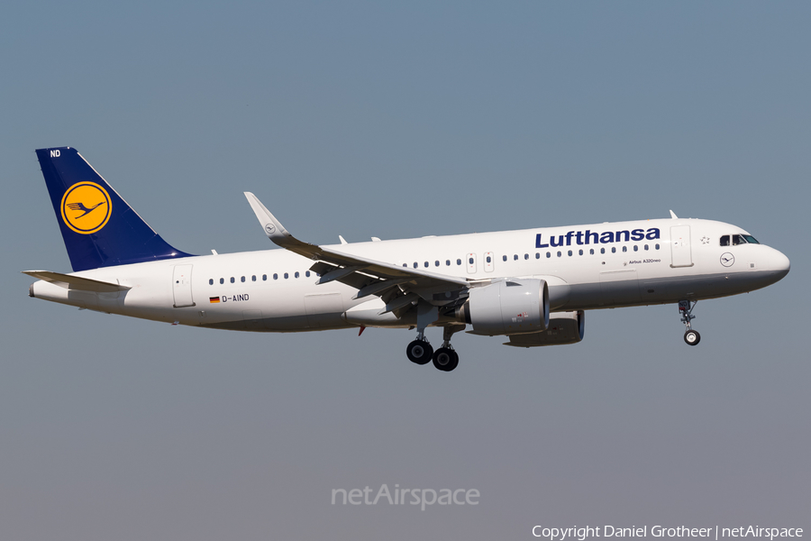 Lufthansa Airbus A320-271N (D-AIND) | Photo 121785