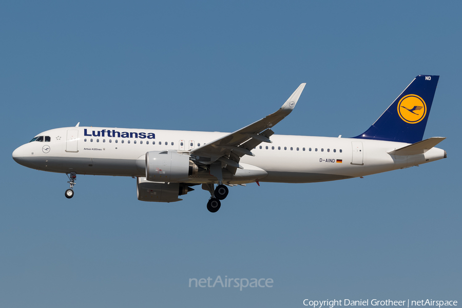 Lufthansa Airbus A320-271N (D-AIND) | Photo 124970