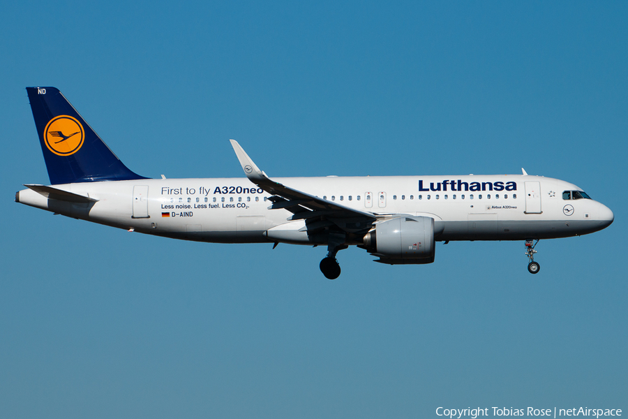 Lufthansa Airbus A320-271N (D-AIND) | Photo 305139