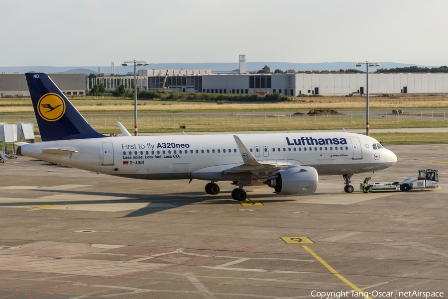 Lufthansa Airbus A320-271N (D-AIND) | Photo 283634