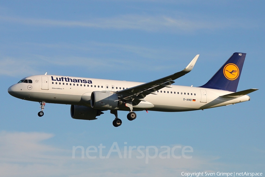 Lufthansa Airbus A320-271N (D-AIND) | Photo 119400