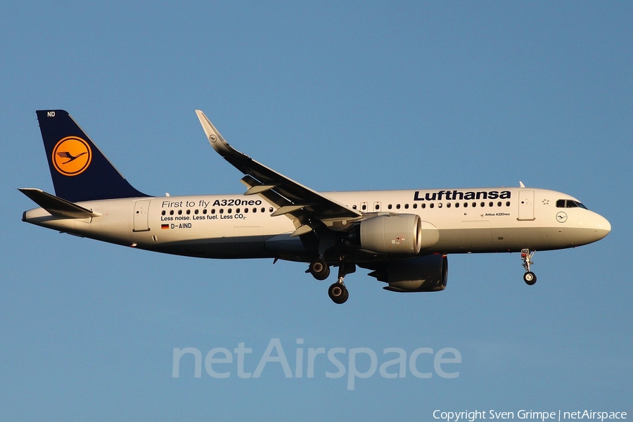 Lufthansa Airbus A320-271N (D-AIND) | Photo 121006