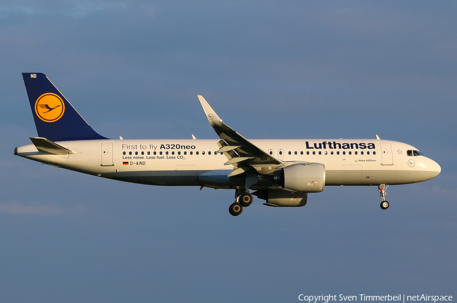 Lufthansa Airbus A320-271N (D-AIND) | Photo 121020