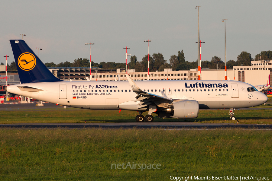 Lufthansa Airbus A320-271N (D-AIND) | Photo 121064