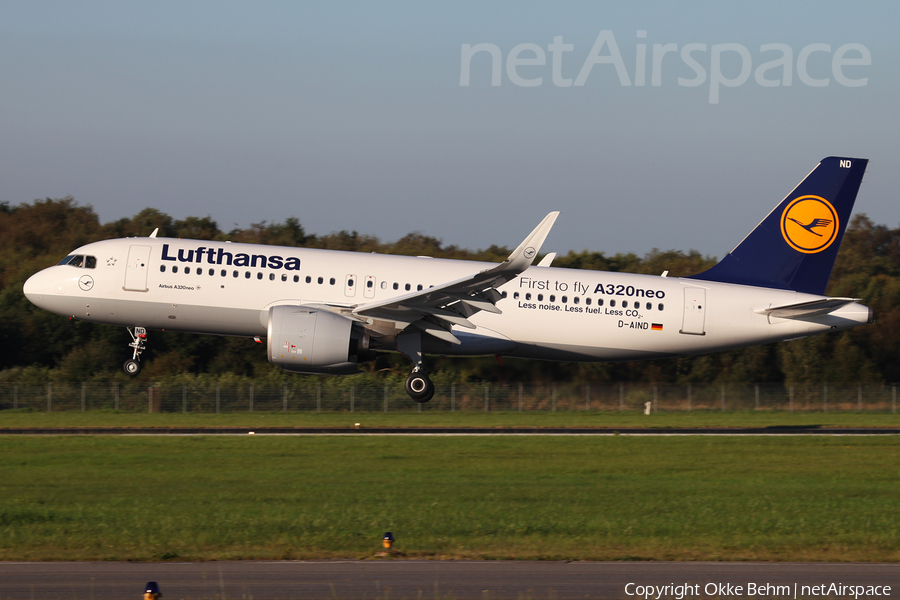 Lufthansa Airbus A320-271N (D-AIND) | Photo 126067