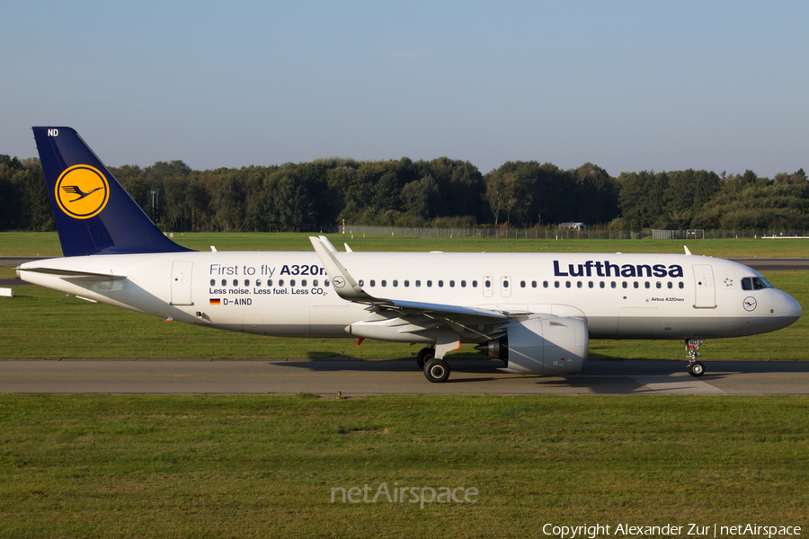 Lufthansa Airbus A320-271N (D-AIND) | Photo 127981