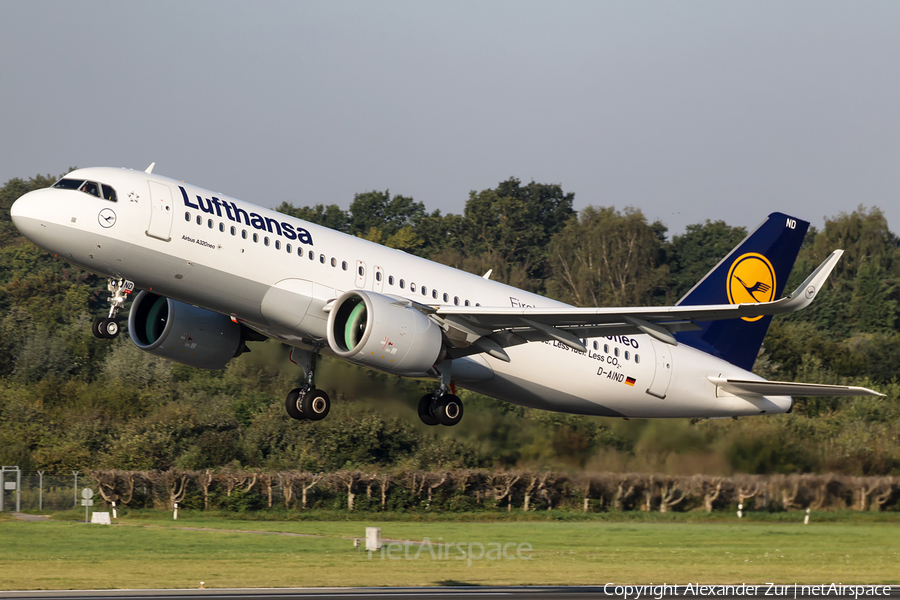 Lufthansa Airbus A320-271N (D-AIND) | Photo 127984