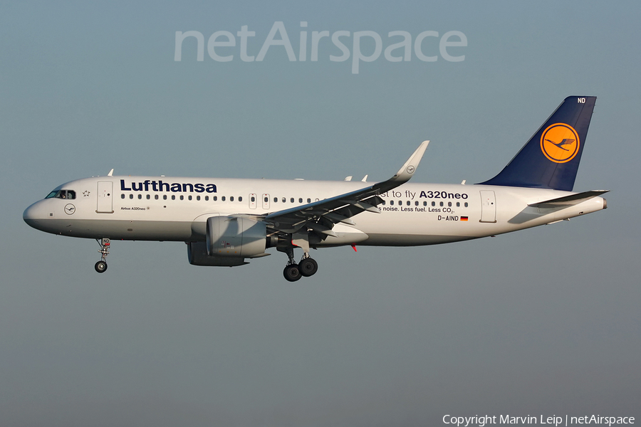 Lufthansa Airbus A320-271N (D-AIND) | Photo 155560