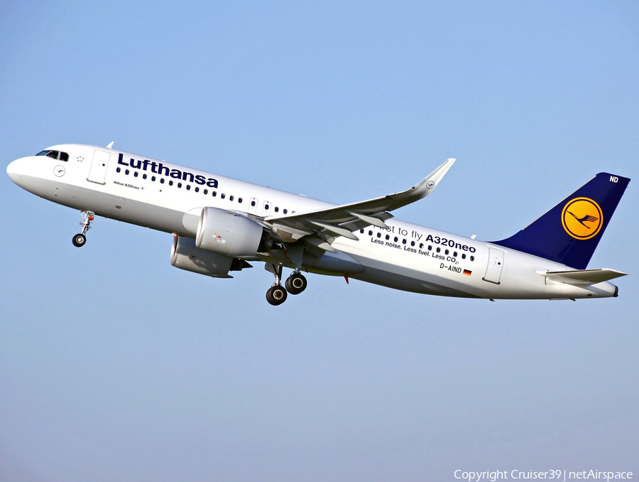 Lufthansa Airbus A320-271N (D-AIND) | Photo 192907