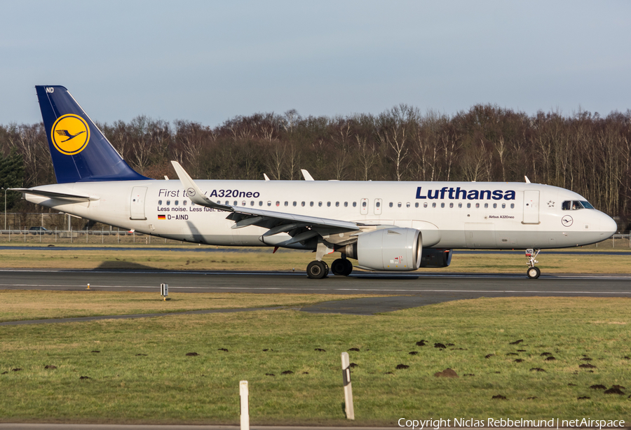 Lufthansa Airbus A320-271N (D-AIND) | Photo 226117