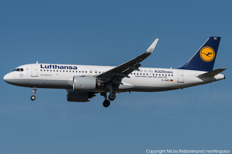 Lufthansa Airbus A320-271N (D-AIND) | Photo 267679