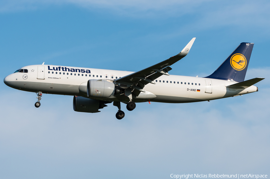 Lufthansa Airbus A320-271N (D-AIND) | Photo 328779