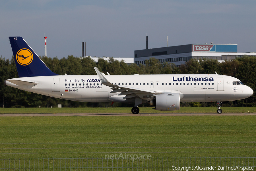 Lufthansa Airbus A320-271N (D-AIND) | Photo 391554