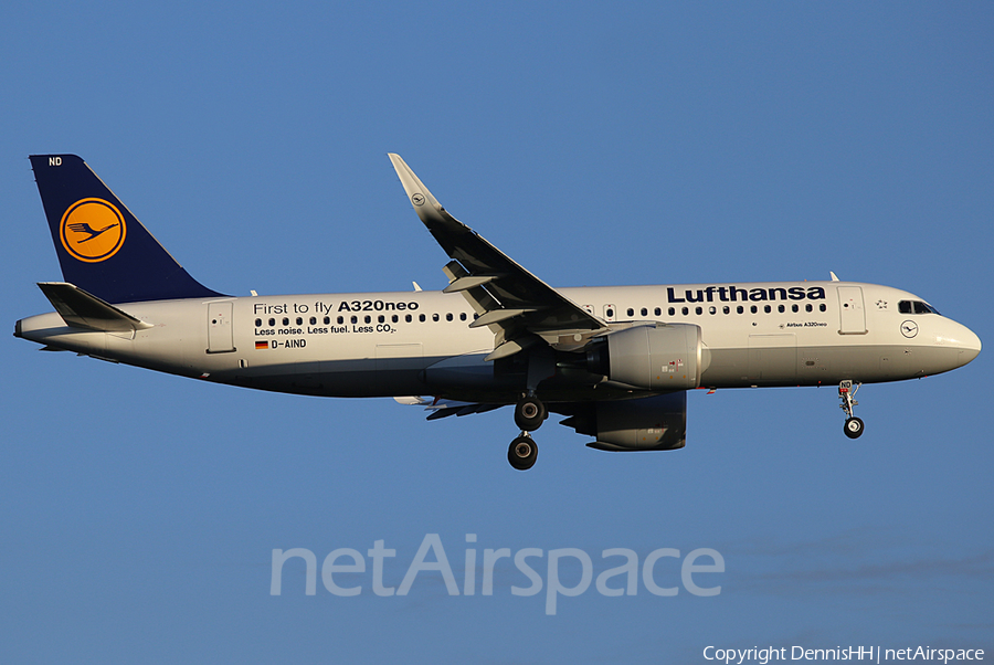 Lufthansa Airbus A320-271N (D-AIND) | Photo 420730