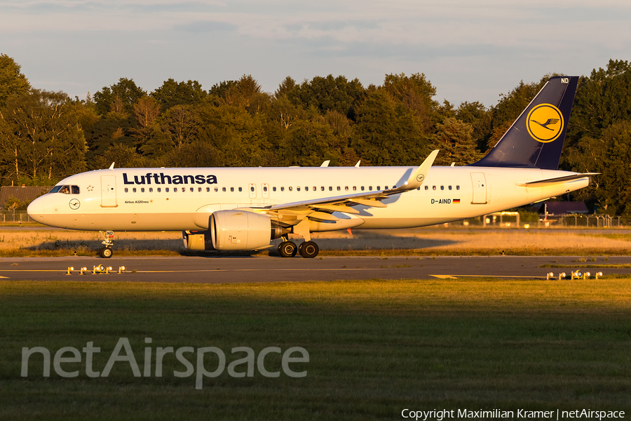Lufthansa Airbus A320-271N (D-AIND) | Photo 477050