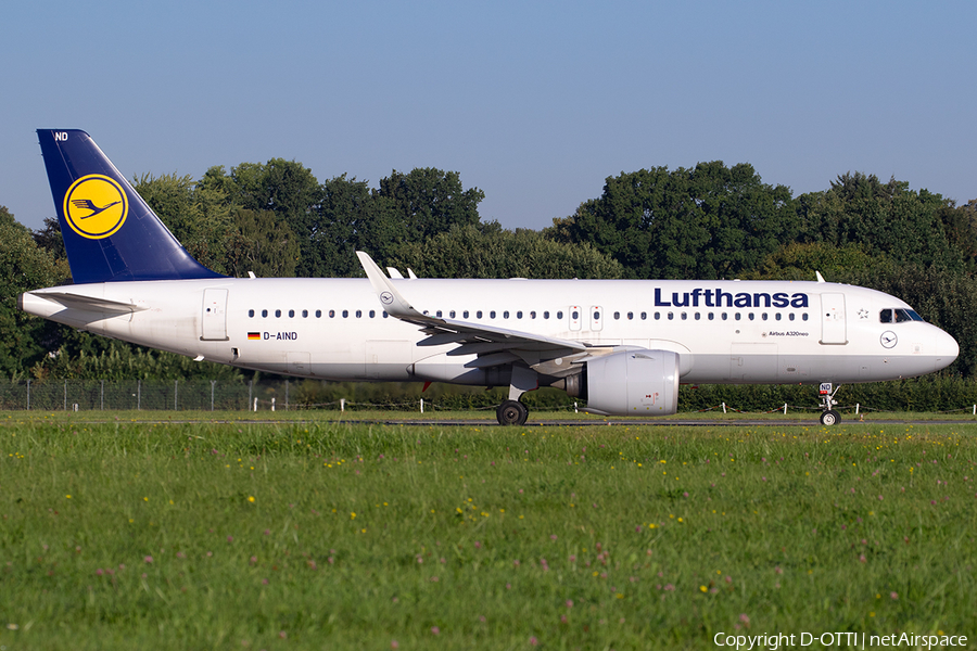 Lufthansa Airbus A320-271N (D-AIND) | Photo 587615