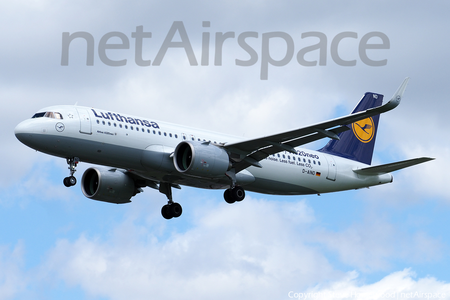 Lufthansa Airbus A320-271N (D-AIND) | Photo 168488