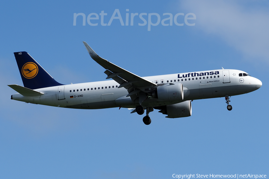 Lufthansa Airbus A320-271N (D-AIND) | Photo 574554