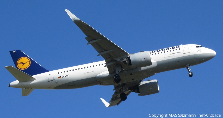 Lufthansa Airbus A320-271N (D-AIND) | Photo 380441