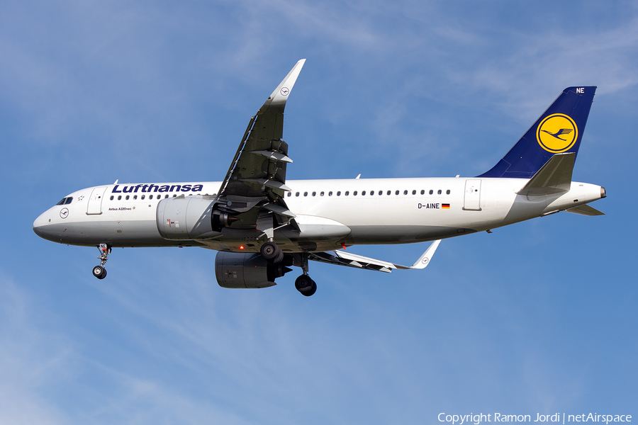 Lufthansa Airbus A320-271N (D-AINE) | Photo 377100