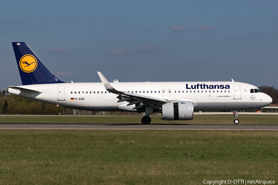 Lufthansa Airbus A320-271N (D-AINE) | Photo 153853