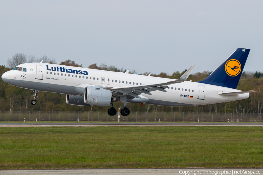 Lufthansa Airbus A320-271N (D-AINE) | Photo 445300