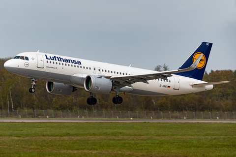 Lufthansa Airbus A320-271N (D-AINE) at  Hamburg - Fuhlsbuettel (Helmut Schmidt), Germany