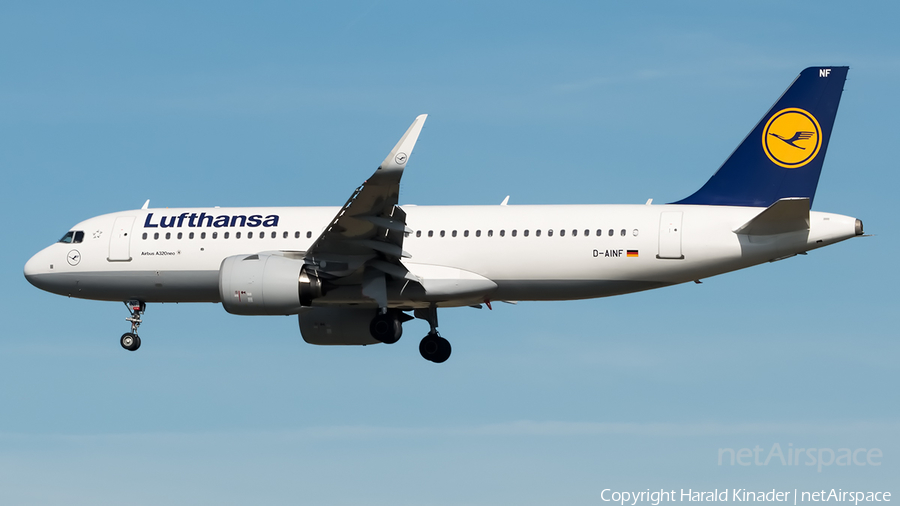 Lufthansa Airbus A320-271N (D-AINF) | Photo 358298