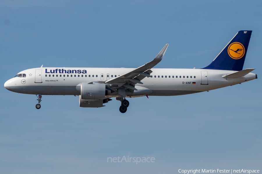 Lufthansa Airbus A320-271N (D-AINF) | Photo 404102